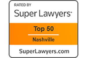 Super Lawyers / Top 50 Nashville - Badge